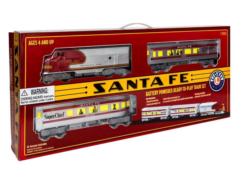 Lionel Santa Fe Diesel Ready to Play Train Set Boulder City Candy Company